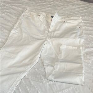 Express white skinny jeans 18R